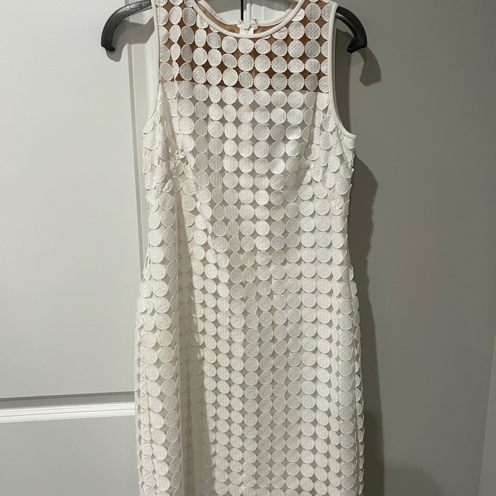 Ralph Lauren White Cocktail Dress